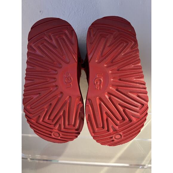 Authentic EUC Ugg T Neumel II Christmas Red 9T - Picture 10 of 10